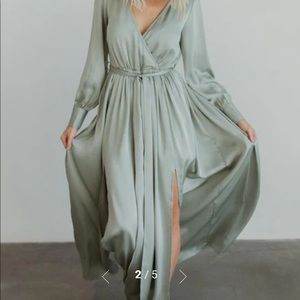 Baltic born Jenna maxi dress with tags sage XS